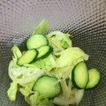 セナなん's cooksnap of when they made キュウリとレタスともやし新玉ねぎの酢の物.