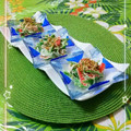 sakuraロゼット's cooksnap of when they made 簡単小鉢♪ ピーマンとカニカマのマヨ和え.