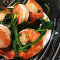 みなみなみ！'s cooksnap of when they made 簡単☆エビとほうれん草の青菜炒め風.