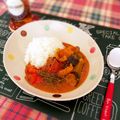 あやぽむCafé♡♡'s cooksnap of when they made ランチプレート✿夏野菜の麻婆チーズカレー.
