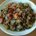 めおな's cooksnap of when they made 時短簡単!ナスとミンチとトマトの炒め煮物.