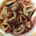 クックC6QJ1Q☆'s cooksnap of when they made 醤油麹イカとキノコのトースター焼き.