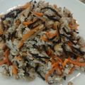 ☆baobab☆'s cooksnap of when they made 和風ひじきチャーハン.