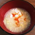 みずは's cooksnap of when they made 白菜の中華スープ☆酸辣湯風☆.