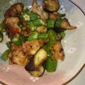 ★くまた★☆'s cooksnap of when they made 夏野菜と鶏むね肉の甘辛炒め.