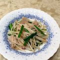 Blue＊＊'s cooksnap of when they made ピリ辛☆豚ニラもやし.