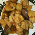 ☆佐夜☆'s cooksnap of when they made ご飯がすすむ★鶏肉と茄子の甘辛煮.