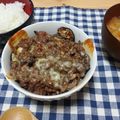 クックU1PBPO☆'s cooksnap of when they made 茄子豚ひき肉のチーズ焼き.