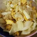 ソエ★'s cooksnap of when they made すぐできるキャベツと卵炒め.