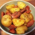クック4Q43Z0☆'s cooksnap of when they made ポテトのカレー風味バター焼き☆.