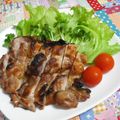 rie-tin's cooksnap of when they made 超簡単！鶏の照り焼き.