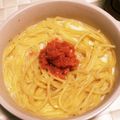 ccccccc7's cooksnap of when they made 簡単！たらこスパゲティ.