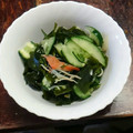 クックXOGE3C☆'s cooksnap of when they made わかめときゅうりの酢の物.