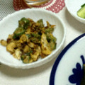 パンプキン★★'s cooksnap of when they made ✿オクラの卵とじ✿.