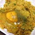 nosso's cooksnap of when they made 【20分】黄身トロリ♡おからドライカレー.
