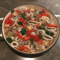 kikiminky's cooksnap of when they made 簡単本格！チキン パエリア☆.
