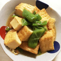 ゆーちゃん111☆'s cooksnap of when they made 簡単♡厚揚げとスナップエンドウの煮物.