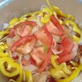 recoreco's cooksnap of when they made 簡単★トマトと玉ねぎのミルフィーユサラダ.