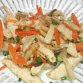 ☆yopipi's cooksnap of when they made シンプル♪鶏とエリンギの中華炒め.