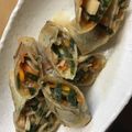 黒猫ぶんぶん's cooksnap of when they made 肉ナシでも激ウマ☆野菜春巻き.