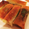 Makki203's cooksnap of when they made 簡単！ささみと大葉とチーズの春巻き.