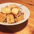 新人くまこ's cooksnap of when they made 厚揚げとしめじの甘酢梅干し炒め♪.