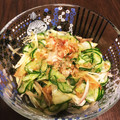 もりちゃん✳︎'s cooksnap of when they made きゅうりと茗荷の梅おかか和え.