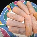 さどがら's cooksnap of when they made 葉っぱなしだけど…桜餅　もちもちオヤツ♪.