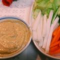 ユカカナ's cooksnap of when they made 野菜スティック★ゴマ味噌マヨディップ★.
