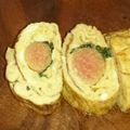 chbimaru's cooksnap of when they made 明太子入りだし巻き卵.