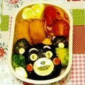 まにもごよ's cooksnap of when they made 簡単☆可愛い♪キャラ弁☆くまモン弁当☆.