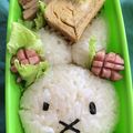 Lyme409's cooksnap of when they made ミッフィー☆キャラ弁.