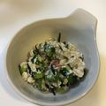 クック106E38☆'s cooksnap of when they made 切ってあえるだけ!!夏野菜の白和えサラダ.