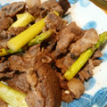 koara☺'s cooksnap of when they made 豚肉とアスパラの柚子胡椒炒め.