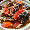 こぶたちゃんGOGO's cooksnap of when they made 簡単♪鯖のアヒージョ♪.
