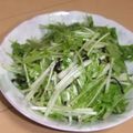 きらり流れ星's cooksnap of when they made 和えるだけ☆塩昆布と水菜のサラダ.