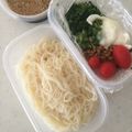 まいうぅ's cooksnap of when they made 栄養満点！モロヘイヤと納豆のネバネバ蕎麦.