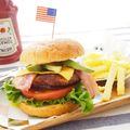 nastyeyeco's cooksnap of when they made チューボーですよ！アボカドチーズバーガー.