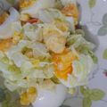 さら0725's cooksnap of when they made デパ地下風★ゆで玉子キャベツのマヨサラダ.