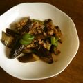メルモモ's cooksnap of when they made 茄子の挽き肉味噌炒め♡.