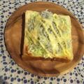 ぷよまんま's cooksnap of when they made しらすと春キャベツトースト.