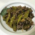 はっぴぃジャム☆'s cooksnap of when they made 簡単＊ピーマンとナスの肉詰め風煮込み.