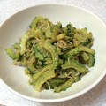 平野さんちの嫁's cooksnap of when they made ゴーヤとちりめんの甘味噌炒め.