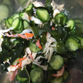 ぴのさんさん's cooksnap of when they made 簡単！美味しい！きゅうりの酢のもの.