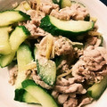 naonaonaom's cooksnap of when they made きゅうりと豚肉の生姜炒め.
