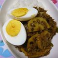ピンクのたまご's cooksnap of when they made レンコン入りドライカレー.
