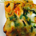 Panaconic☆'s cooksnap of when they made ◆サクサクもっちもち♪海鮮チヂミ◆.