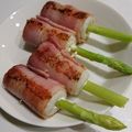 ☆真冬☆'s cooksnap of when they made アスパラのちくわとベーコン巻き！マヨ入り.