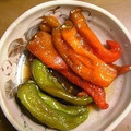 月にうさちゃん's cooksnap of when they made 万願寺とうがらし♡南蛮漬け.