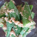 チャンさん's cooksnap of when they made 簡単♡オクラのゴマ和え.